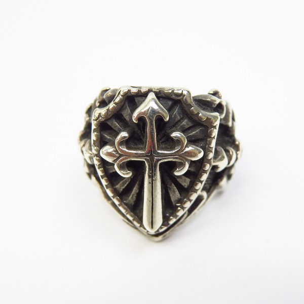 実際に弊社で買取させて頂いたLeathers＆Treasures/レザーズ＆トレジャーズ クレストリング w/ポリチーノクロス 18号の画像 1枚目