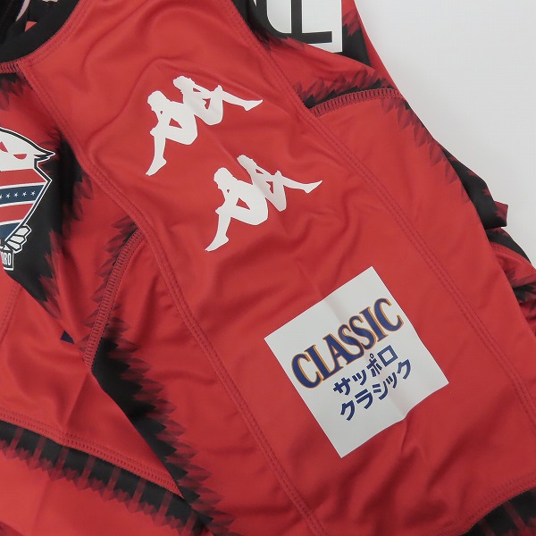 実際に弊社で買取させて頂いた【未使用】kappa/カッパ 北海道コンサドーレ札幌 2017 #12 サポーターズナンバー レプリカユニフォーム/Mの画像 6枚目
