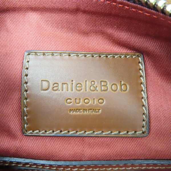 実際に弊社で買取させて頂いたDaniel&Bob/ダニエル&ボブ CUOIO/クオイオ  スエードレザー ショルダーバック ブラウンの画像 4枚目