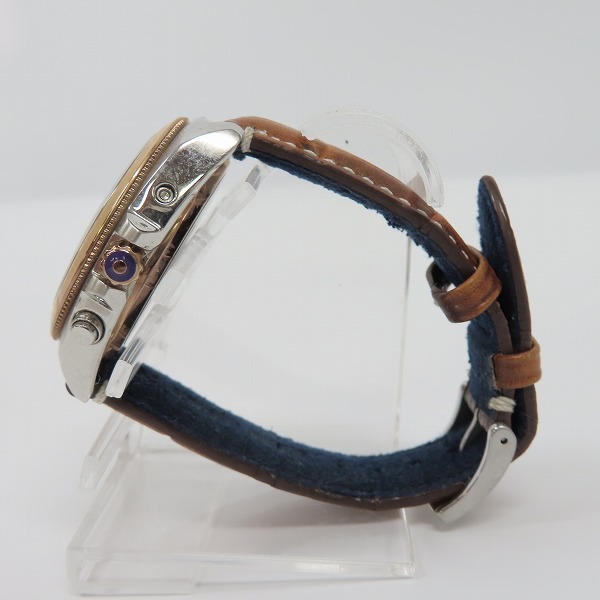 実際に弊社で買取させて頂いたPaul Smith/ポールスミス クローズドアイズTT ソーラー電波 H416-S057884の画像 1枚目