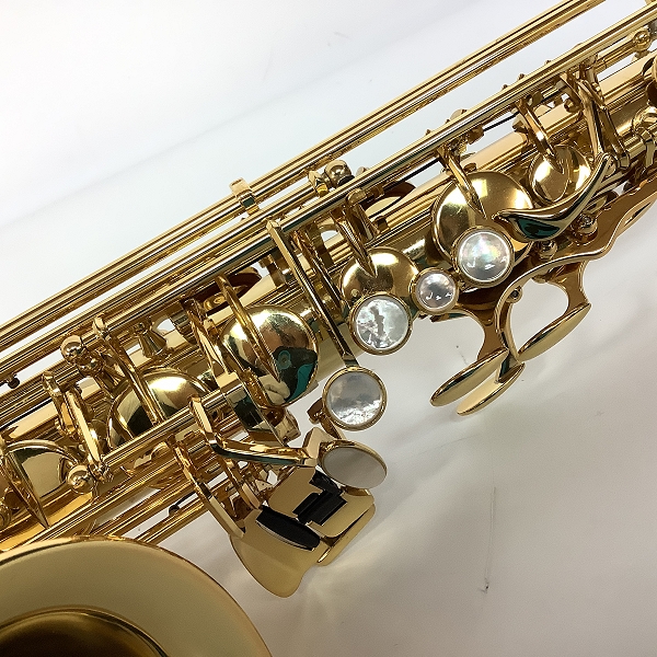 実際に弊社で買取させて頂いた★YANAGISAWA/ヤナギサワ アルトサックス A-WO10 マウスピース/セミハードケース付きの画像 6枚目