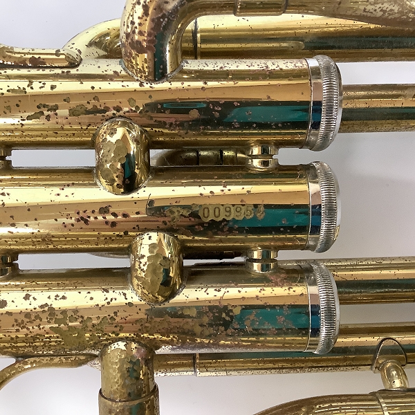 実際に弊社で買取させて頂いた★【ジャンク】YAMAHA/ヤマハ YAH-202 アルトホルン ハードケース付きの画像 4枚目