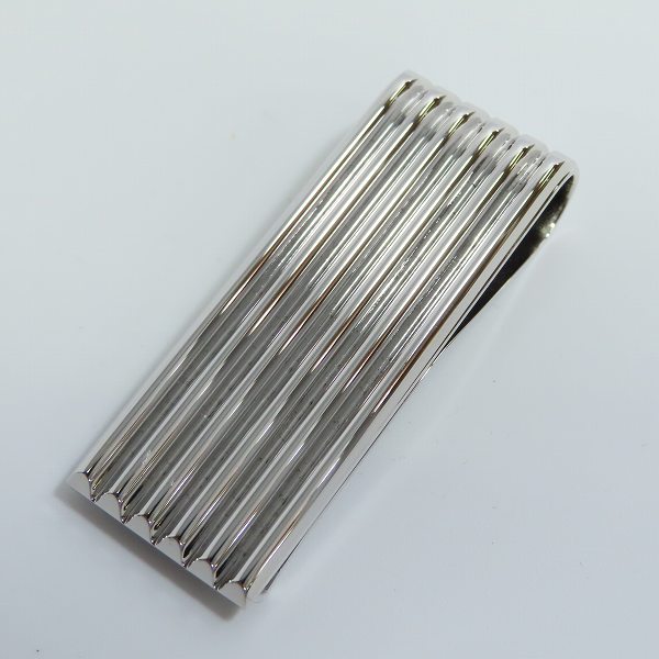 実際に弊社で買取させて頂いたDunhill/ダンヒル マネークリップ シルバーの画像 1枚目