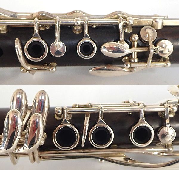 実際に弊社で買取させて頂いたH. Selmer/セルマー ODYSSEE/オデッセイ B♭クラリネット 楽器選定証明書付 ハードケース・ケースカバー付の画像 4枚目