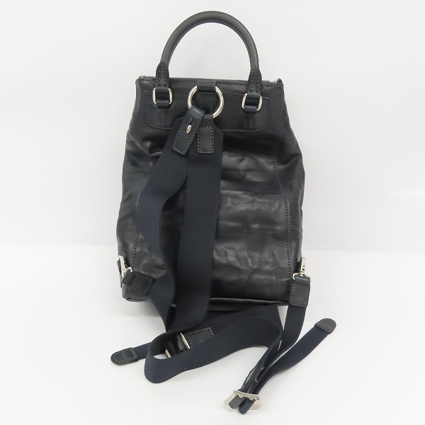 実際に弊社で買取させて頂いたDaniel&Bob/ダニエル＆ボブ ミニ レザー リュック ダークネイビーの画像 1枚目
