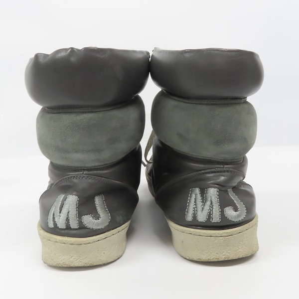 実際に弊社で買取させて頂いたMARC JACOBS/マークジェイコブス ロゴ刺繍 ハイカットスニーカー の画像 1枚目