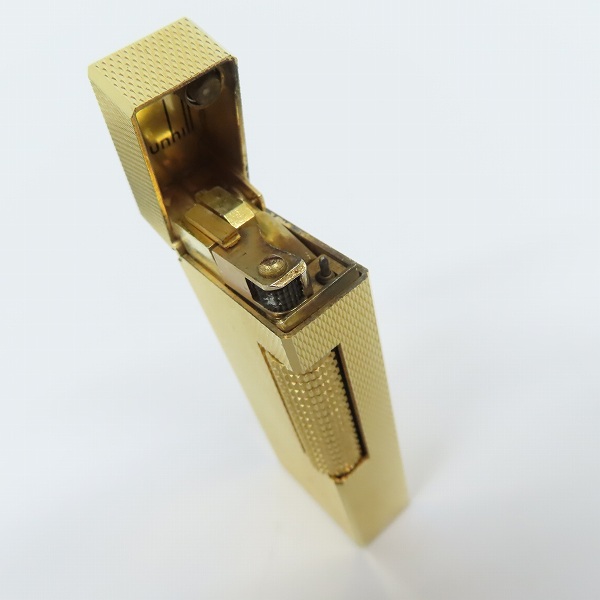 実際に弊社で買取させて頂いたdunhill/ダンヒル スリム ローラー ガスライター ゴールドの画像 4枚目