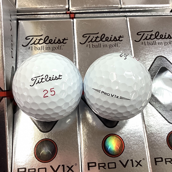 実際に弊社で買取させて頂いた【未使用】Titleist/タイトリスト RPO V1X ホワイト ゴルフボール 2ダースの画像 1枚目
