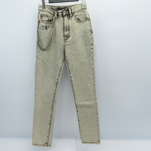 実際に弊社で買取させて頂いたMARC JACOBS/マークジェイコブズ ワッペン/ウォレットチェーン付き デニムパンツ/24