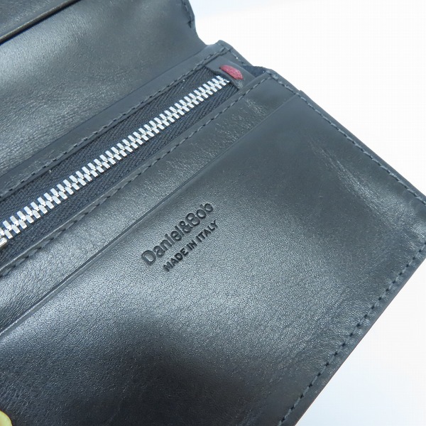 実際に弊社で買取させて頂いたDaniel&Bob/ダニエルアンドボブ レザー/牛革 二つ折り財布 コインケース ブラウン 031-1936の画像 4枚目