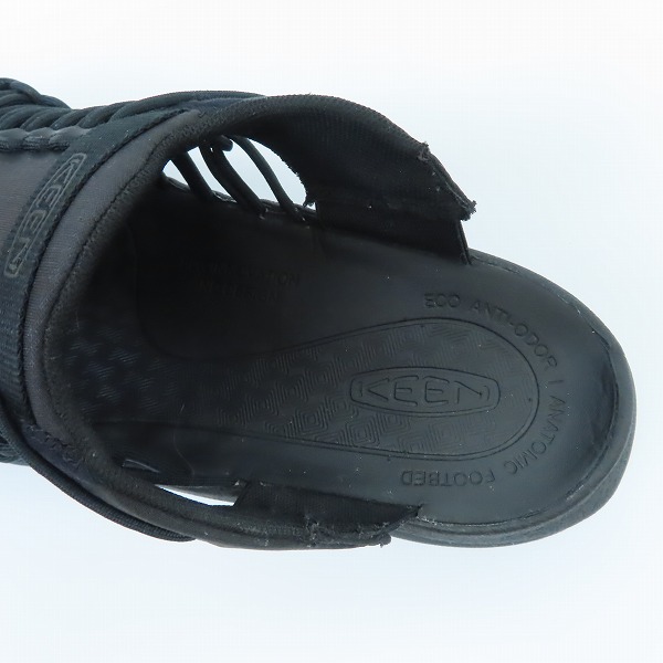 実際に弊社で買取させて頂いたKEEN/キーン UNEEK SNK SLIDE ユニーク スニーク スライド サンダル 1024894/28の画像 4枚目
