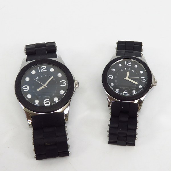 実際に弊社で買取させて頂いたMARC BY MARC JACOBS/マークバイマークジェイコブス 腕時計 ペアウォッチ MBM9024/MBM9025【動作未確認】