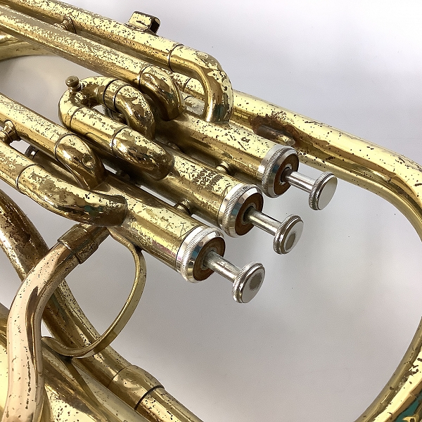 実際に弊社で買取させて頂いた★【ジャンク】YAMAHA/ヤマハ YAH-202 アルトホルン ハードケース付きの画像 6枚目