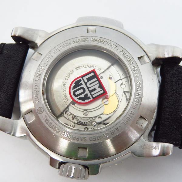 実際に弊社で買取させて頂いたLUMINOX/ルミノックス モダンマリナー AUTOMATIC 自動巻き 6500シリーズの画像 3枚目