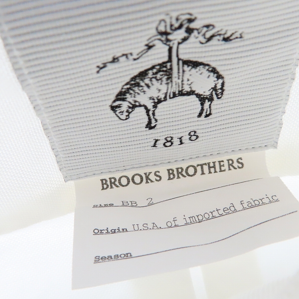 実際に弊社で買取させて頂いた【未使用】BLACK FLEECE by Brooks Brothers/ブルックスブラザーズ オックスフォードシャツ 23960/BB2の画像 2枚目