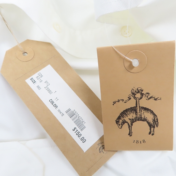 実際に弊社で買取させて頂いた【未使用】BLACK FLEECE by Brooks Brothers/ブルックスブラザーズ オックスフォードシャツ 23960/BB2の画像 3枚目