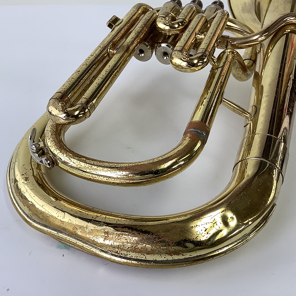 実際に弊社で買取させて頂いた★【ジャンク】YAMAHA/ヤマハ YAH-202 アルトホルン ハードケース付きの画像 5枚目