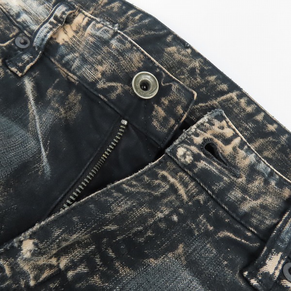 実際に弊社で買取させて頂いたLGB/ルグランブルー ブリーチ加工 デニムパンツ OCEAN/S-WOLF/25の画像 5枚目