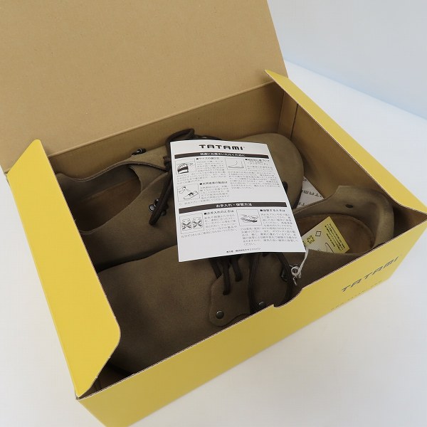 実際に弊社で買取させて頂いたTATAMI/タタミ BIRKENSTOCK/ビルケンシュトック Shannon/シャノン 867501/43の画像 8枚目