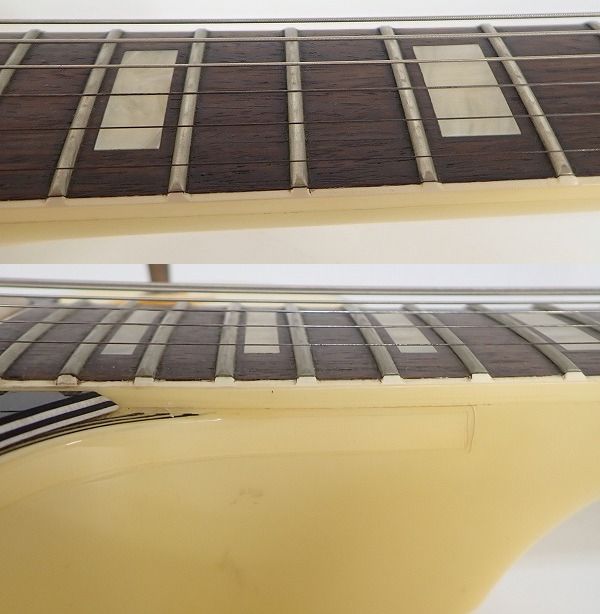 実際に弊社で買取させて頂いた★Greco/グレコ レスポールカスタムType エレキギター O切れロゴ 1983年製 ジャパンビンテージの画像 3枚目