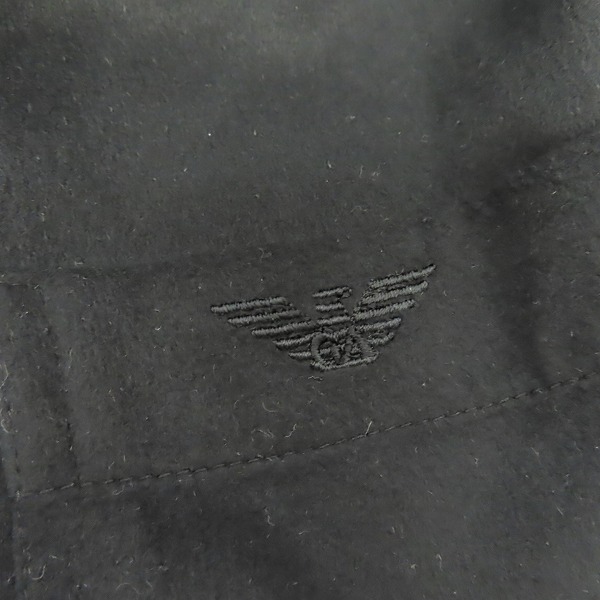 実際に弊社で買取させて頂いたGIORGIO ARMANI/ジョルジオアルマーニ ボタンダウン スエードシャツ /size：5の画像 6枚目