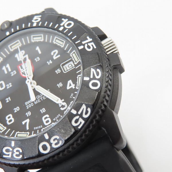 実際に弊社で買取させて頂いたLUMINOX/ルミノックス NAVY SEALS/ネイビーシールズ 3000/3900 V3 XS.3001の画像 5枚目