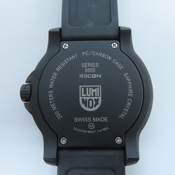 実際に弊社で買取させて頂いたLUMINOX/ルミノックス RECON POINTMAN/リーコンポイントマン SERIES/シリーズ 8800 腕時計/ウォッチ Ref.8821の画像 3枚目