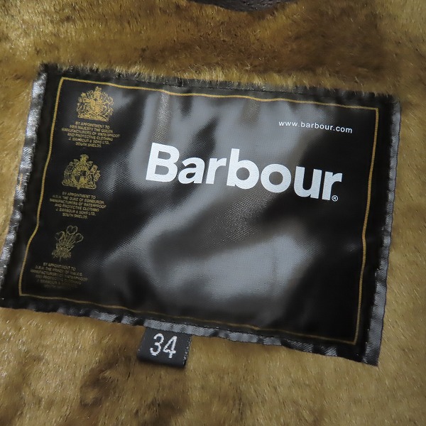 実際に弊社で買取させて頂いたBarbour/バブアー ジップアップベスト/34の画像 2枚目