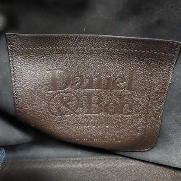 実際に弊社で買取させて頂いたDaniel&Bob/ダニエル＆ボブ  レザー ワンショルダー トートバック ブラウンの画像 4枚目