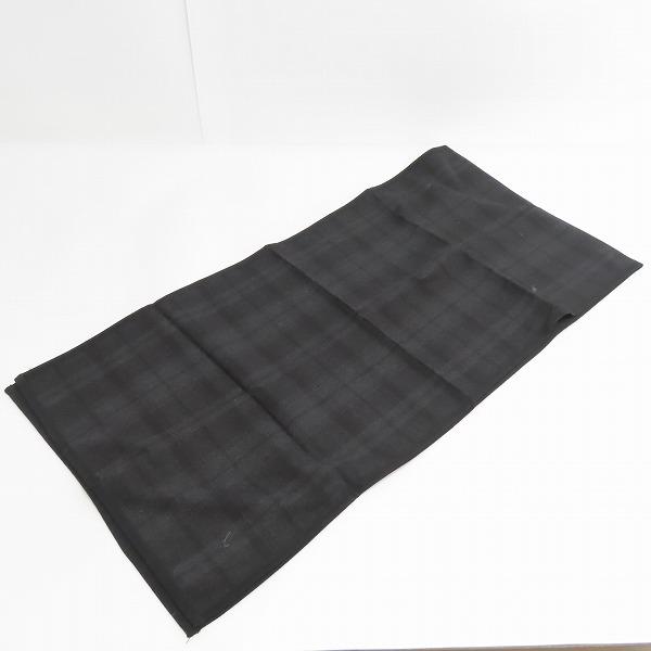 実際に弊社で買取させて頂いたBLACK FLEECE by Brooks Brothers/ブラックフリース バイ ブルックスブラザーズ シルク カシミヤマフラー/ストールの画像 1枚目
