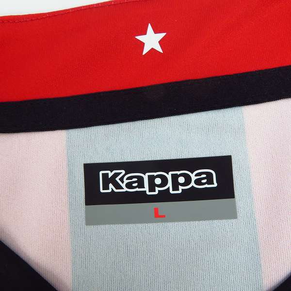 実際に弊社で買取させて頂いた【未使用】kappa/カッパ 北海道コンサドーレ札幌 15周年記念ロゴ レプリカユニホーム/Lの画像 2枚目
