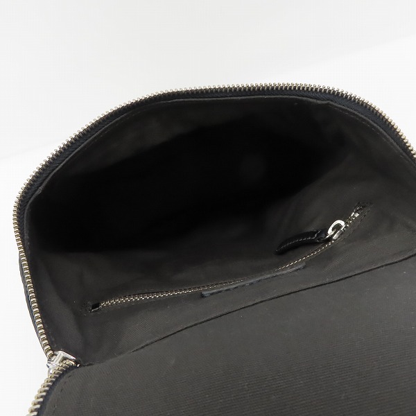 実際に弊社で買取させて頂いたDaniel&Bob/ダニエル＆ボブ ミニ レザー リュック ダークネイビーの画像 4枚目