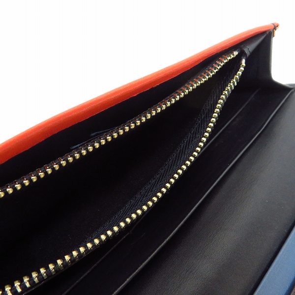 実際に弊社で買取させて頂いたPaul Smith/ポールスミス レザー ロングウォレット/長財布の画像 4枚目