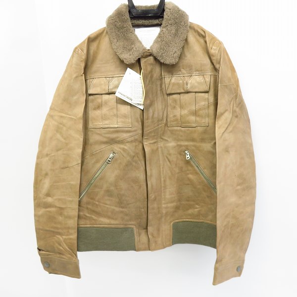 アンダーカバーアンダーカバーイズムムートンジャケットブルゾン