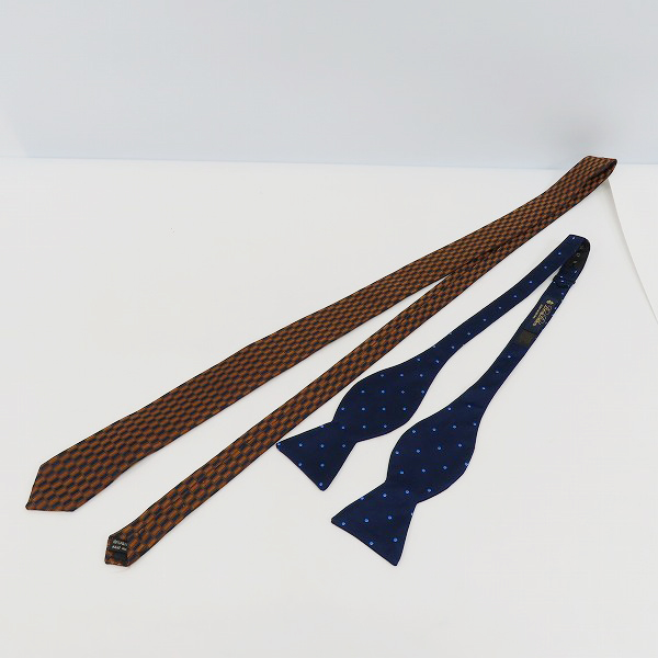 実際に弊社で買取させて頂いた【未使用含む】Brooks Brothers/ブルックスブラザーズ JOSEPH HOMME/ジョゼフオム等 ストール/ネクタイ 3点セットの画像 1枚目