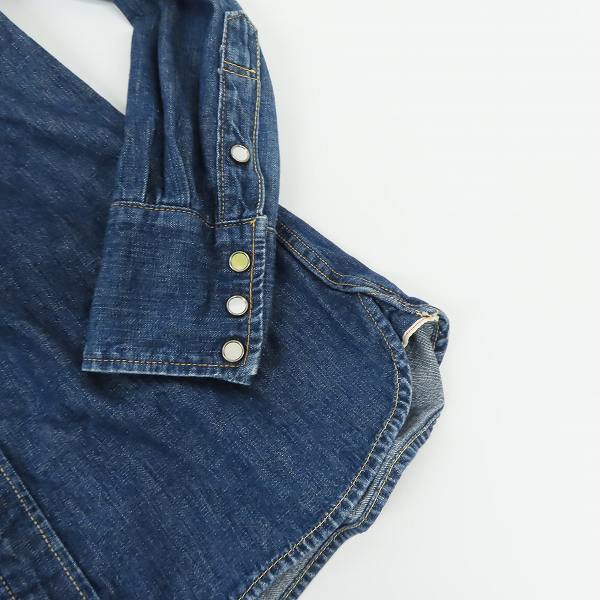 実際に弊社で買取させて頂いたTHE FLAT HEAD/フラットヘッド デニムウエスタンシャツの画像 5枚目