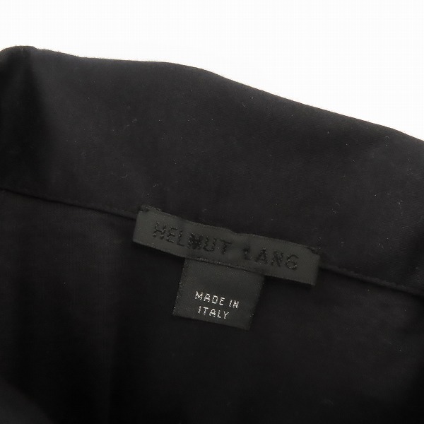 実際に弊社で買取させて頂いたHELMUT LANG/ヘルムートラング ハーフボタン 長袖シャツ/Sの画像 2枚目