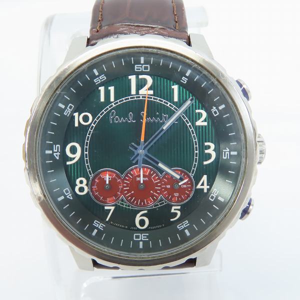 実際に弊社で買取させて頂いたPaul Smith/ポールスミス クロノグラフ J550-T013121【動作未確認】