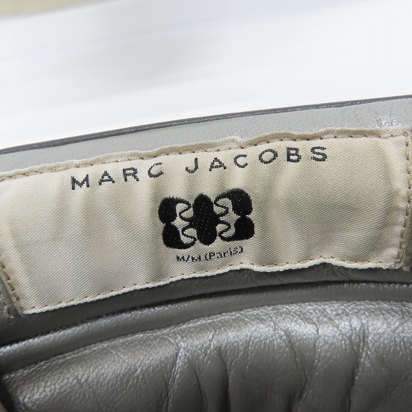 実際に弊社で買取させて頂いたMARC JACOBS/マークジェイコブス ロゴ刺繍 ハイカットスニーカー の画像 5枚目