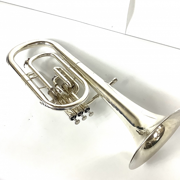 実際に弊社で買取させて頂いた★YAMAHA/ヤマハ アルトホルン YAH203 ハードケース付き【ジャンク】の画像 2枚目