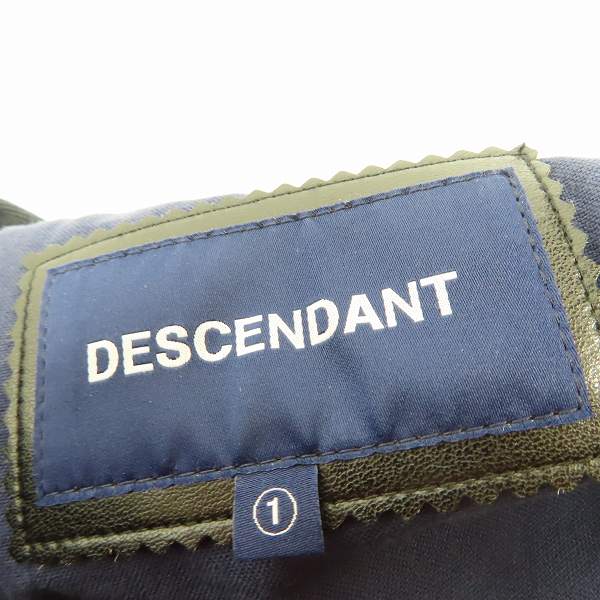 実際に弊社で買取させて頂いたDESCENDANT/ディセンダント コーチジャケット/size：1の画像 2枚目
