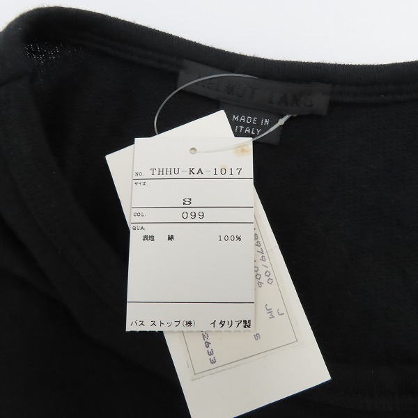 実際に弊社で買取させて頂いたHELMUT LANG/ヘルムートラング コットン 長袖カットソー/Sの画像 2枚目