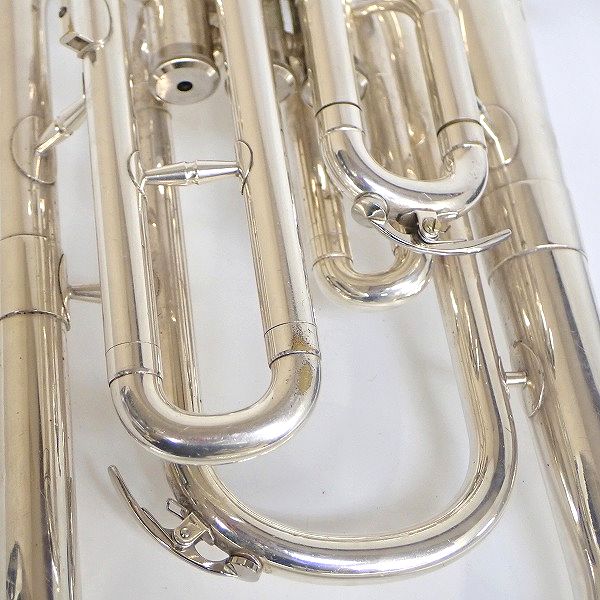 実際に弊社で買取させて頂いた★【難有り】YAMAHA/ヤマハ YAH-203/YAH203 アルトホルン 銀メッキ仕上げ ハードケース付の画像 7枚目