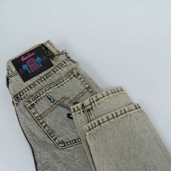 実際に弊社で買取させて頂いたMARC JACOBS/マークジェイコブズ ワッペン/ウォレットチェーン付き デニムパンツ/24の画像 9枚目