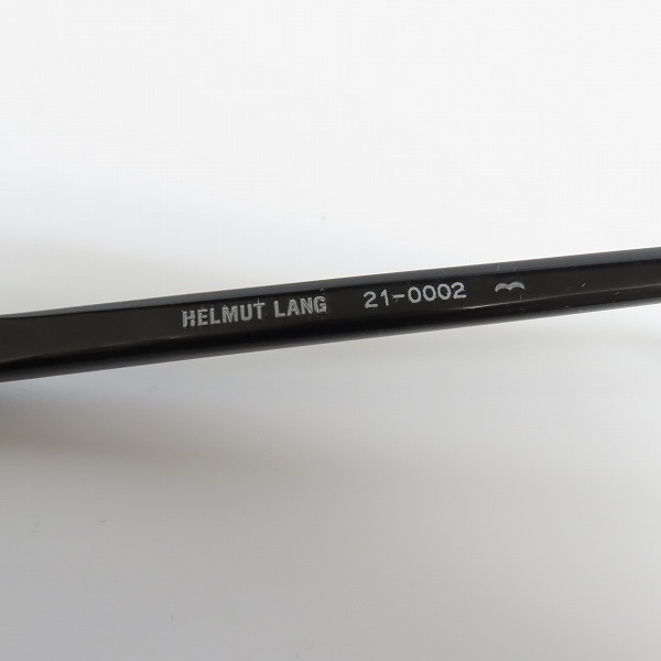 実際に弊社で買取させて頂いたHELMUT LANG/ヘルムートラング サングラス/メガネフレーム 21-0002の画像 4枚目