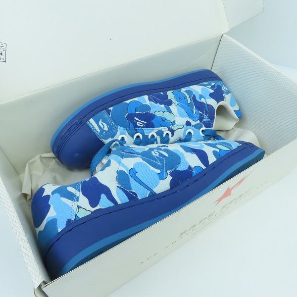 実際に弊社で買取させて頂いたA BATHING APE/ア ベイシング エイプ BAPESTA×KAWS/カウズ コラボ FS-020/27.5の画像 8枚目
