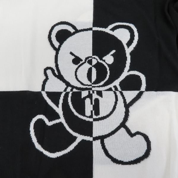 HYSTERIC GLAMOUR BEAR SQUARE ジャカードプルオーバー