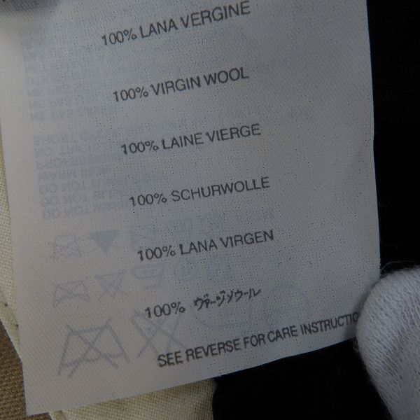 実際に弊社で買取させて頂いた【未使用】HELMUT LANG/ヘルムートラング ウール スラックスパンツ/50の画像 5枚目