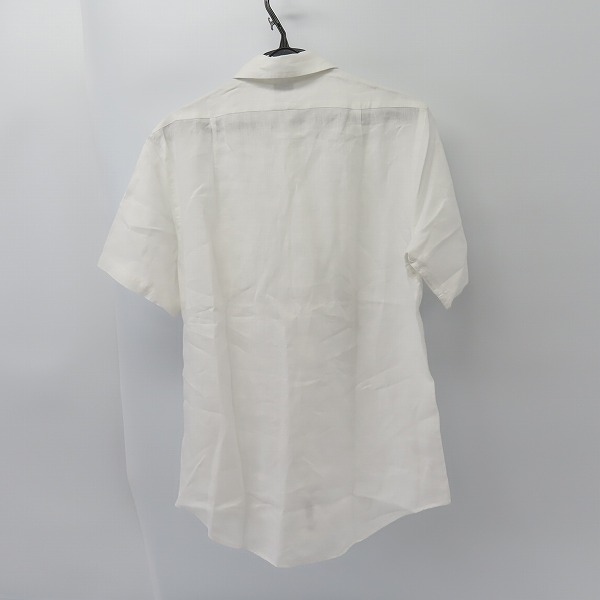 実際に弊社で買取させて頂いたBrooks Brothers/ブルックスブラザーズ 半袖 シャツ ホワイト/Mの画像 1枚目