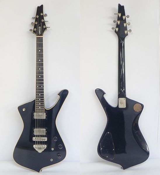 実際に弊社で買取させて頂いた★Greco/グレコ MIRAGE/ミラージュ エレキギター 1979年製 ジャパンビンテージ ソフトケース付の画像 1枚目